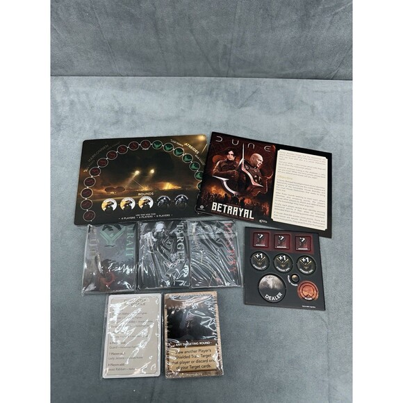 Dune Betrayal Board Game Gale Force 9 Social Deduction Bluffing Hidden Roles - Picture 3 of 3